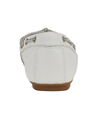 Guess Women's Lavonta Rhinestone Lace Tailored Boat Shoes