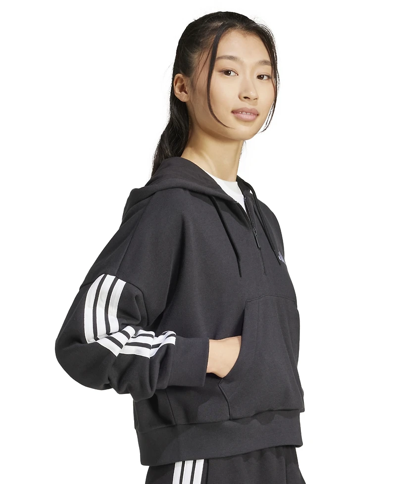 adidas Women's The Essentials Relaxed Hooded Track Jacket
