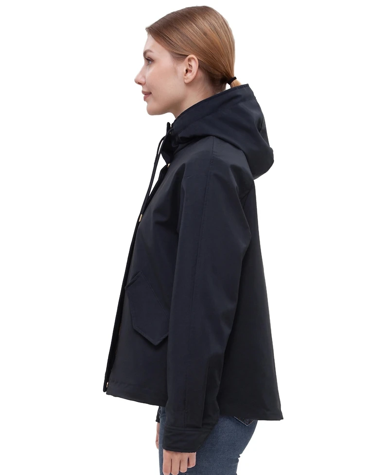 Rokka&Rolla Women's Water-Resistant Hooded Jacket