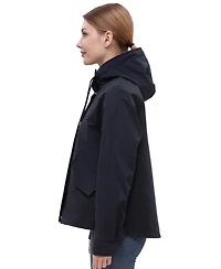 Rokka&Rolla Women's Water-Resistant Hooded Jacket