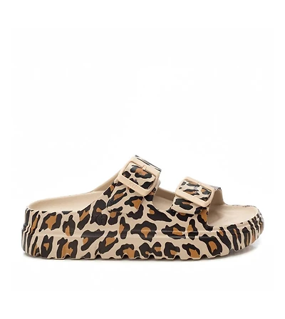 Women's Rubber Flat Sandals By Xti