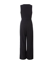 Quiz Women's 2 in 1 Scuba Crepe Waistcoat Jumpsuit