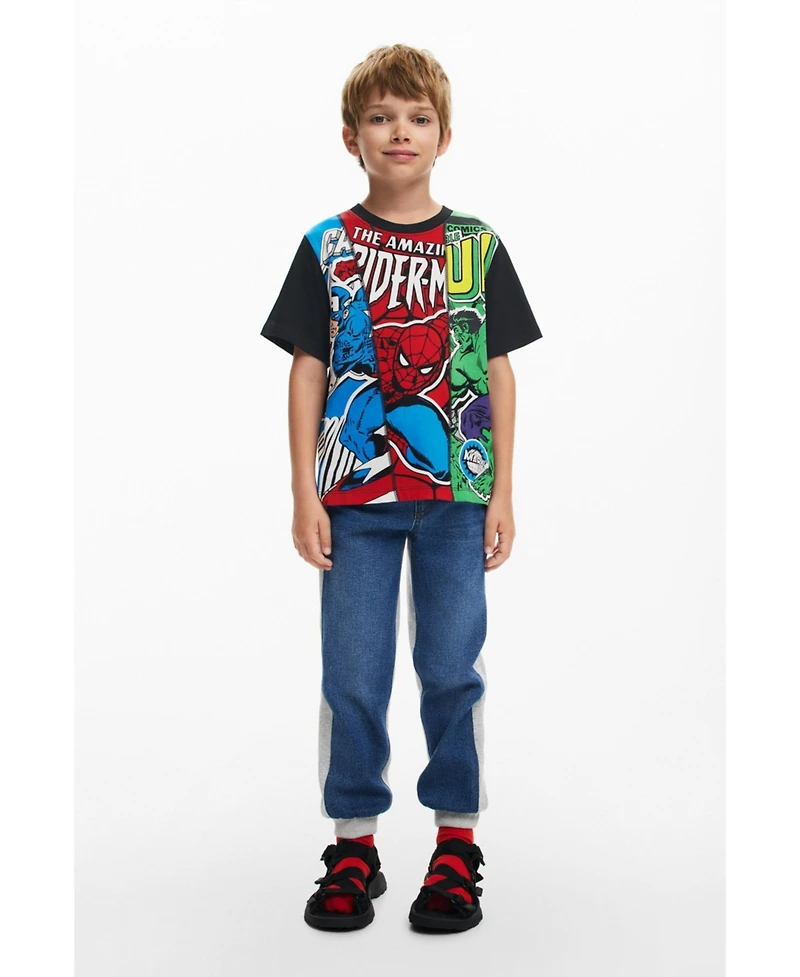 Desigual Boys Boys's Marvel T-shirt