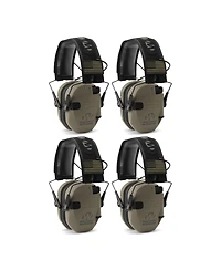 Walker's Razor Slim Electronic Shooting Muffs 4-Pack, Flat Dark Earth Fde