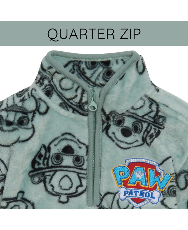 Paw Patrol Boys Half Zip Woobie Sweatshirt