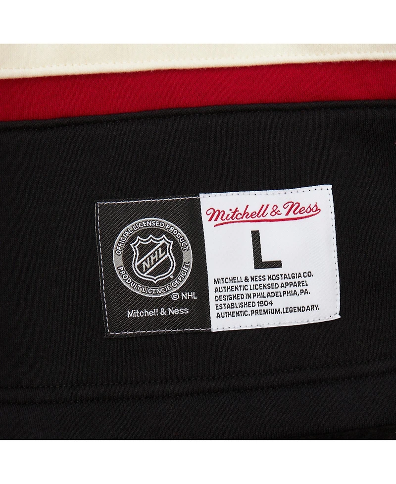 Mitchell & Ness Men's Red New Jersey Devils Heritage Lace-Up Pullover Sweatshirt