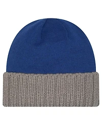 New Era Men's Royal Indianapolis Colts Oversize Cuffed Knit Hat
