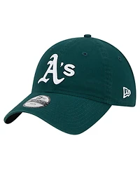 New Era Big Boys and Girls Green Athletics Team Color 9TWENTY Adjustable Hat