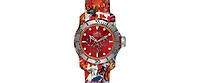 Invicta Men's 47853 Pro Diver Quartz Chronograph Black, Orange, Red Dial Watch