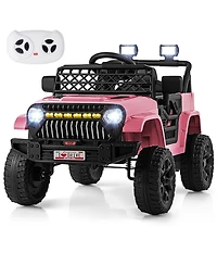 12V Kids Ride on Truck Car with Parental Remote and Music Player