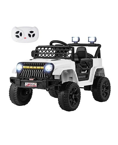 12V Kids Ride on Truck Car with Parental Remote and Music Player