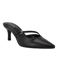 Calvin Klein Women's Jansy Buckle Strap Mid-Stiletto Pumps