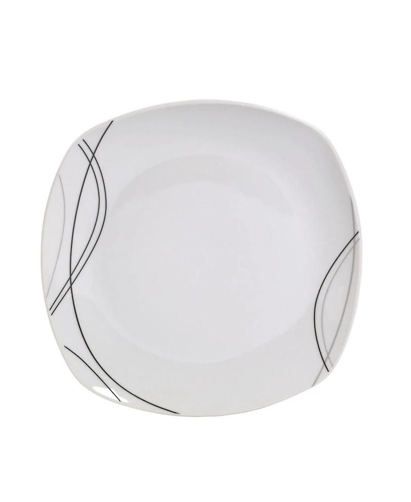 Tabletops Unlimited Alec Ash White 16 Pc. Dinnerware Set, Service for 4
