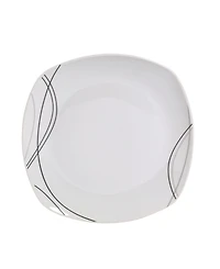 Tabletops Unlimited Alec Ash White 16 Pc. Dinnerware Set, Service for 4