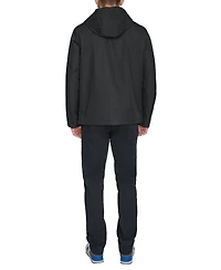 Dockers Men's Hooded Rain Jacket