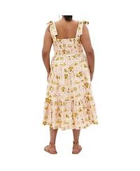 Plus Leila Tropics Dress