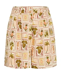 City Chic Plus Bella Print Short