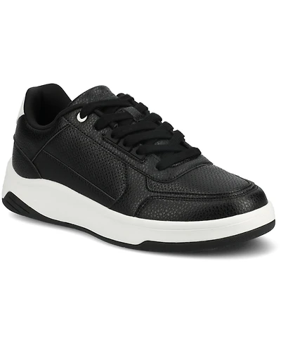 Vance Co. Men's Swift Comfort Perforated Low Top Flexible Sneaker