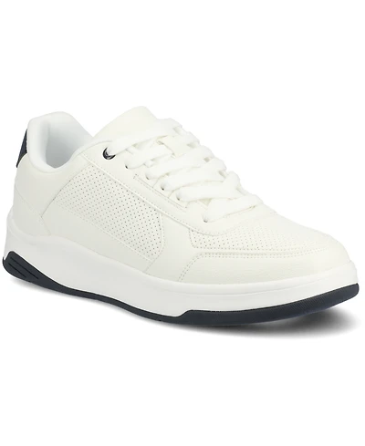 Vance Co. Men's Swift Comfort Perforated Low Top Flexible Sneaker