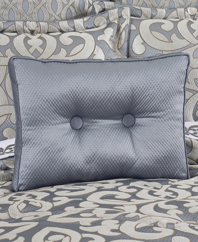 J Queen New York Barocco Boudoir Decorative Pillow, 15" x 20"