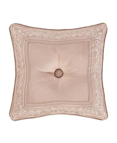 J Queen New York Rosewater Decorative Pillow, 18" x 18"