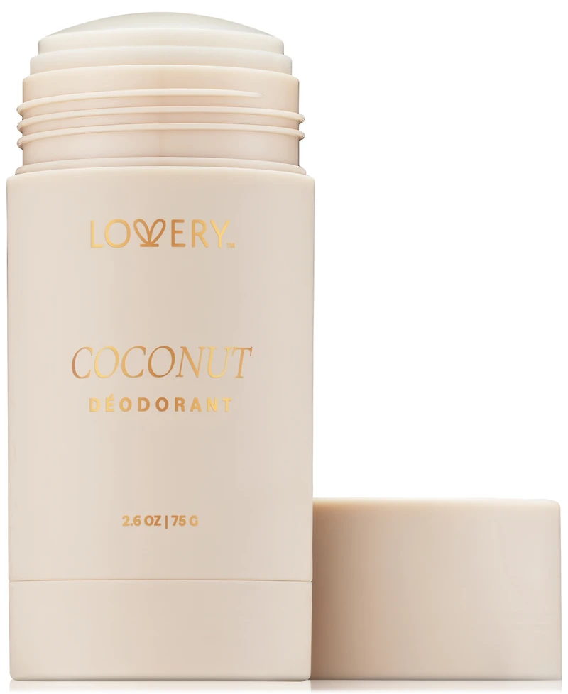 Lovery Coconut Deodorant Stick, 2.6 oz.