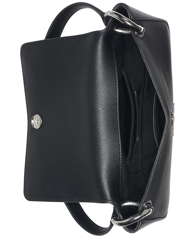 Karl Lagerfeld Paris Monet Embroidered Leather Shoulder