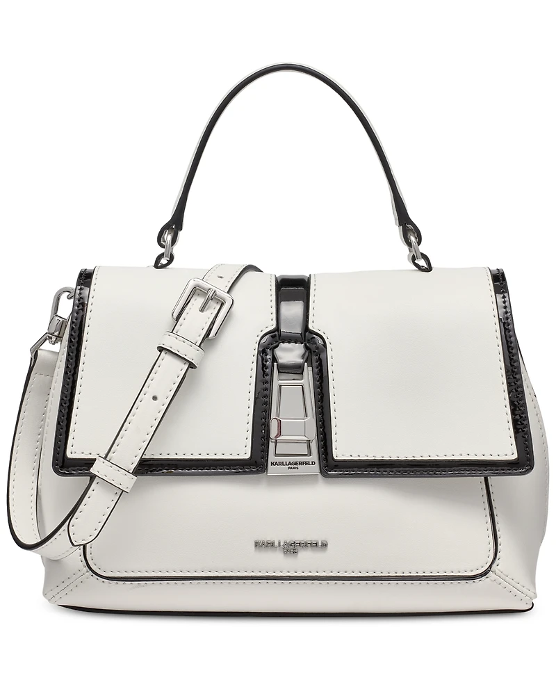Karl Lagerfeld Paris Mercerie Leather Crossbody
