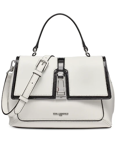 Karl Lagerfeld Paris Mercerie Leather Crossbody