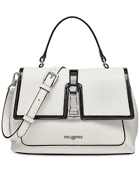 Karl Lagerfeld Paris Mercerie Leather Crossbody