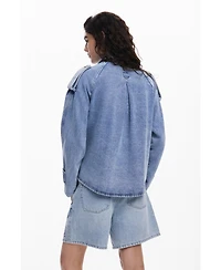 Desigual Women's Double-breasted Tucker jacket