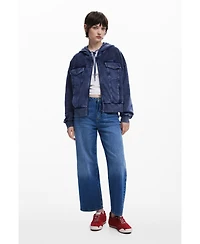 Desigual Women's Denim print sweatshirt