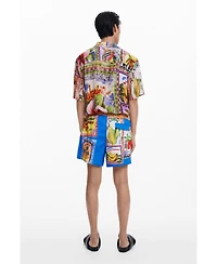 Desigual Men's Postcard swimsuit