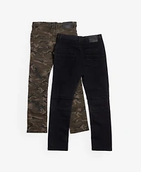 Big Boy's 8-18 Stretch Jeans - 2 Pack