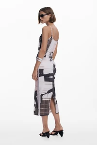 Desigual Women's Urban landscape slip dress