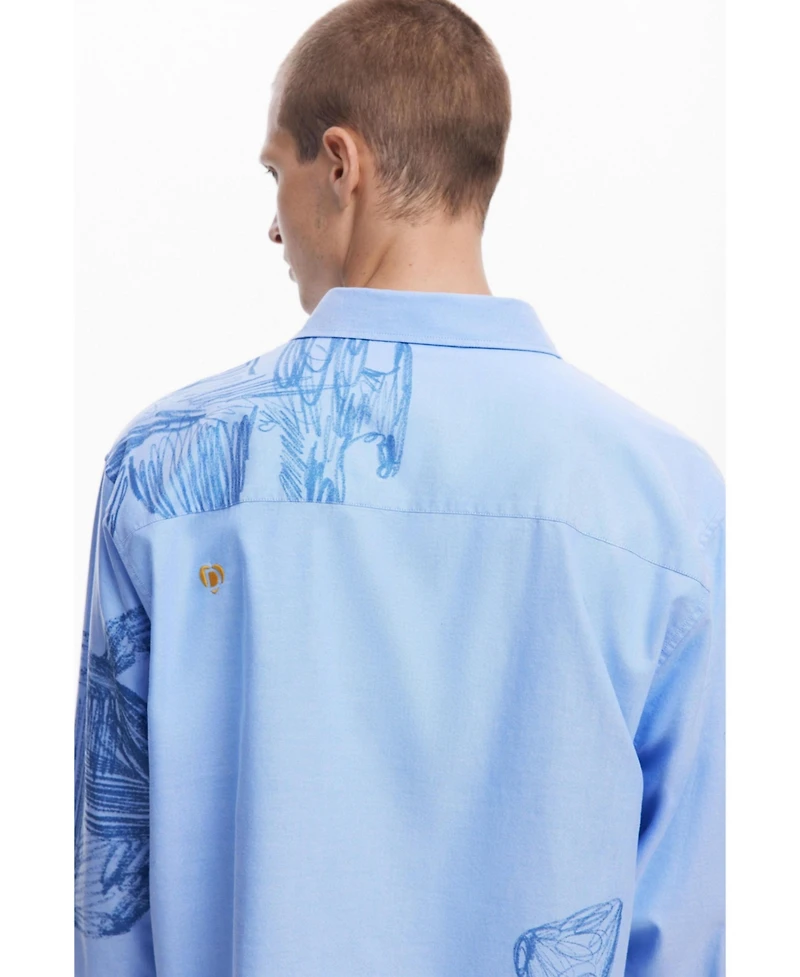 Desigual Men's Long-sleeve pottery shirt