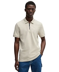 Boss by Hugo Boss Men's Stretch-Cotton Pique Slim-Fit Polo Shirt