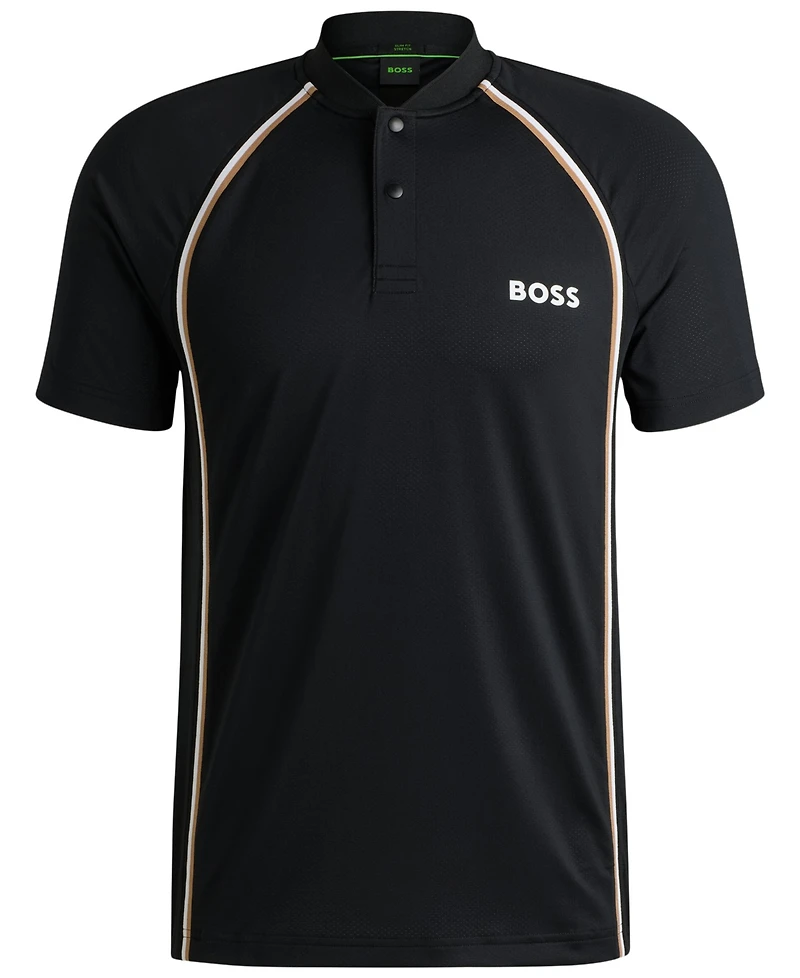 Boss by Hugo Men's Super Mesh Slim-Fit Polo Shirt