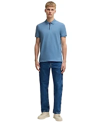 Boss by Hugo Men's Stretch-Cotton Slim-Fit Polo Shirt