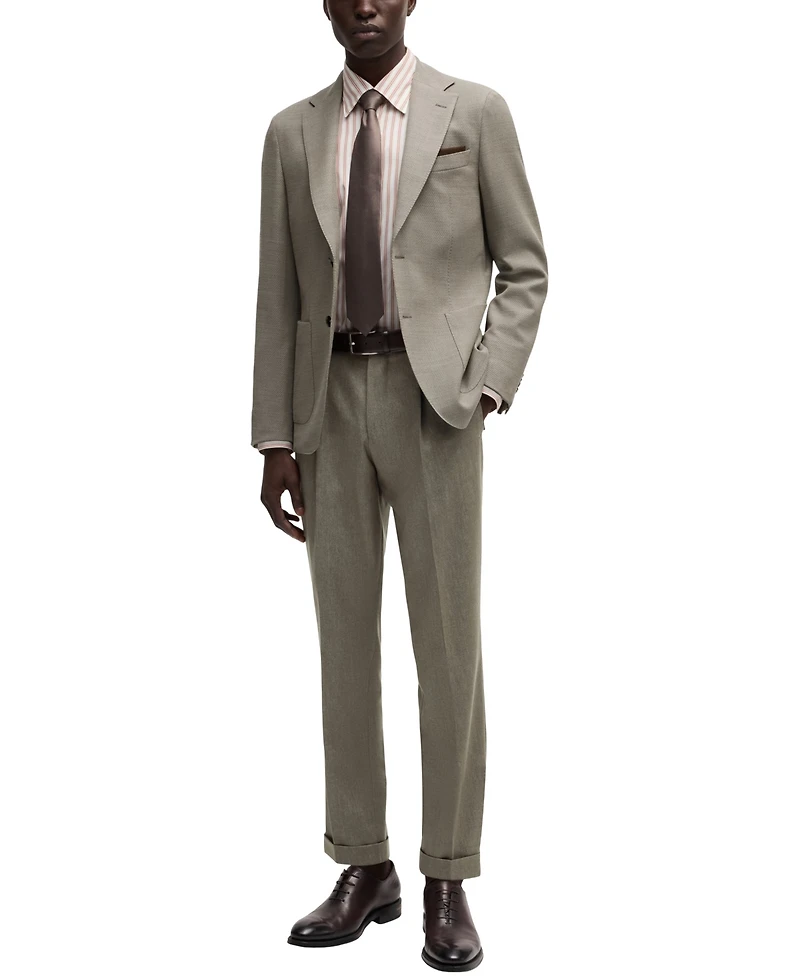 Boss by Hugo Boss Men's Wool-Blend Slim-Fit Blazer