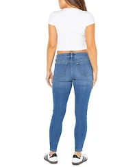 Celebrity Pink Juniors' Mid Rise Skinny Ankle Jeans