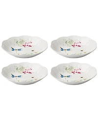 Lenox Butterfly Meadow Herbs Pasta Bowls, Set of 4