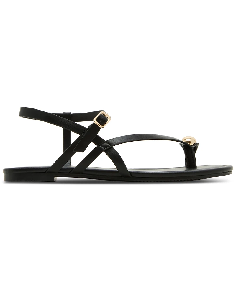 Madden Girl Treasure Strappy Embellished Flat Sandals