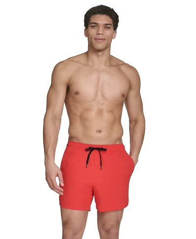Calvin Klein Men's Stretch Active Modern Euro 5" Swimsuit