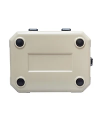 Camp-zero 12 | 12.6 Qt. Premium Cooler with Molded-in Cup Holders and Folding Aluminum Handle Sage