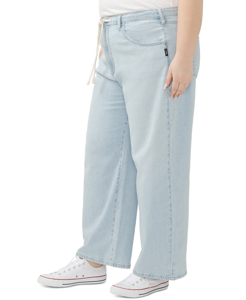 Silver Jeans Co. Plus Be Easy Drawstring