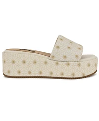 Nine West Women's Copen Slip-On Platform Wedge Sandals