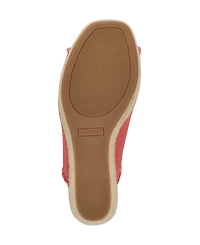 Nine West Women's Baja Slip-On Espadrille Wedge Sandals