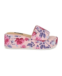Nine West Women's Copen Slip-On Platform Wedge Sandals