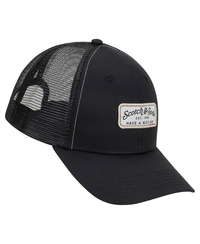 Scotch & Soda Men's Have a Nice Day Trucker Hat